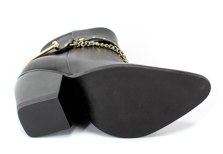 Botki Carinii B5155/G-E50-000-000-D49 Czarny