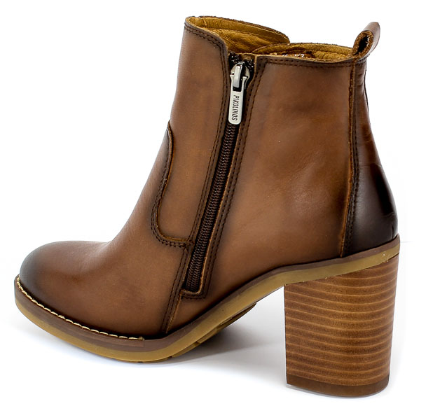 Botki Pikolinos W9T-8594 Cuero Brązowy