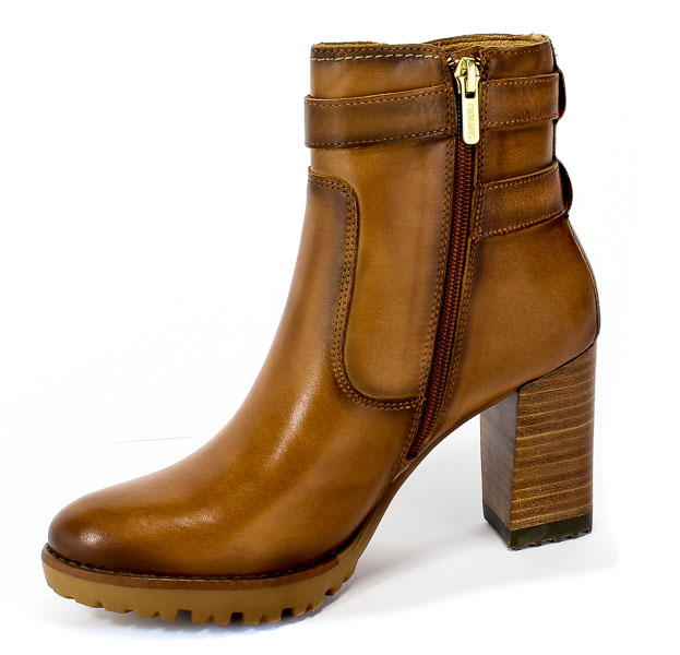 Botki Pikolinos W7M-8854 Brandy Brązowy
