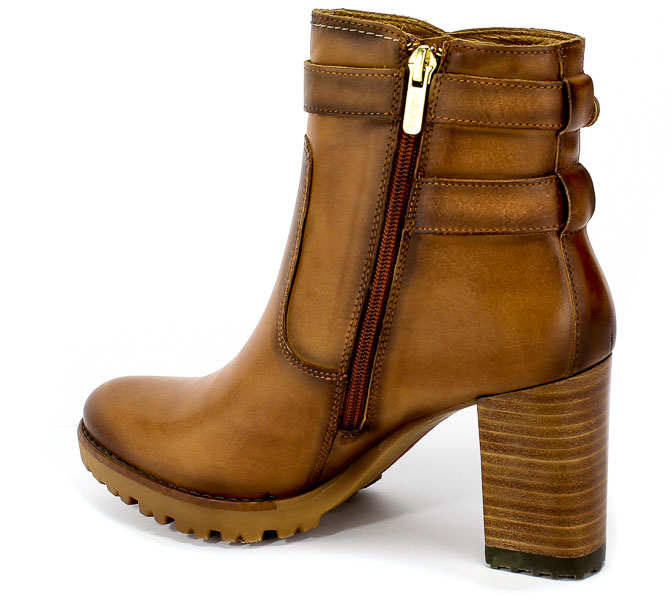 Botki Pikolinos W7M-8854 Brandy Brązowy
