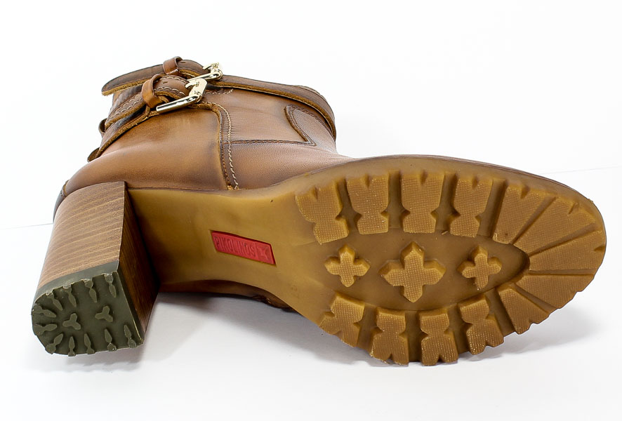 Botki Pikolinos W7M-8854 Brandy Brązowy