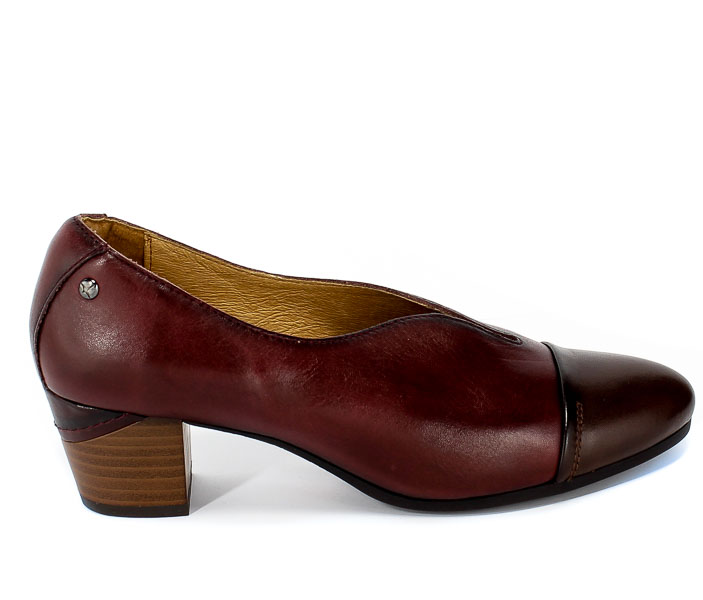 Czółenka Pikolinos W5V-5975C1 Garnet Czerwony