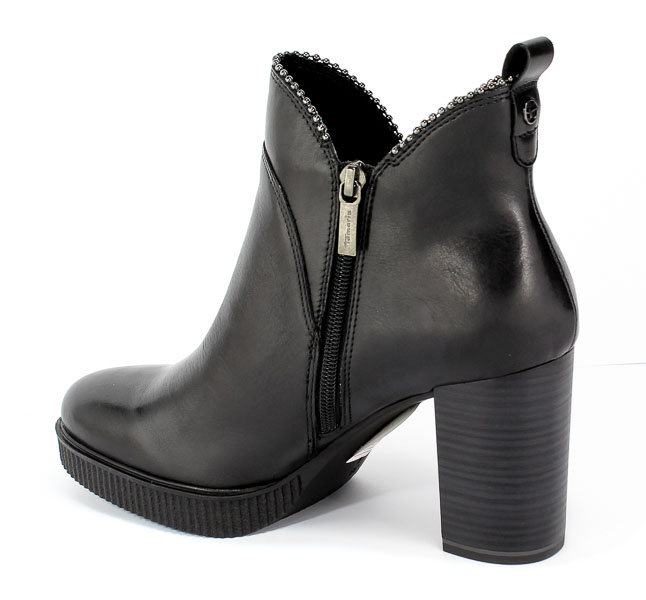 Botki Tamaris 1-25009-23 001 Black Czarny
