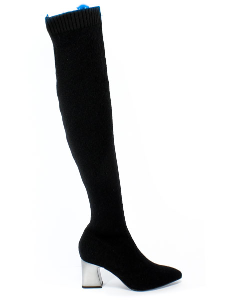 Kozaki Tamaris 1-25521-23 001 Black Czarny