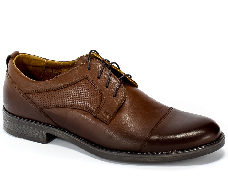 Półbuty Gregor 02064-Me-Bbuk-Ds Jasny Brąz