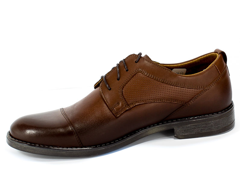 Półbuty Gregor 02064-Me-Bbuk-Ds Jasny Brąz