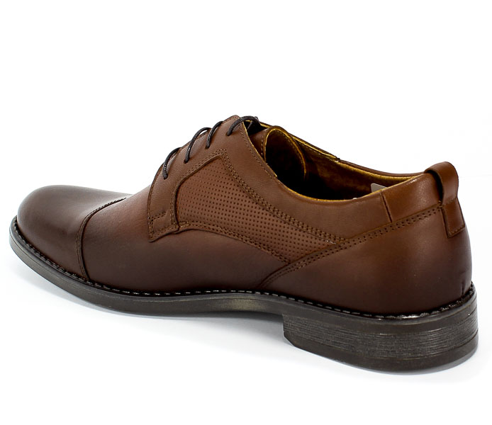 Półbuty Gregor 02064-Me-Bbuk-Ds Jasny Brąz