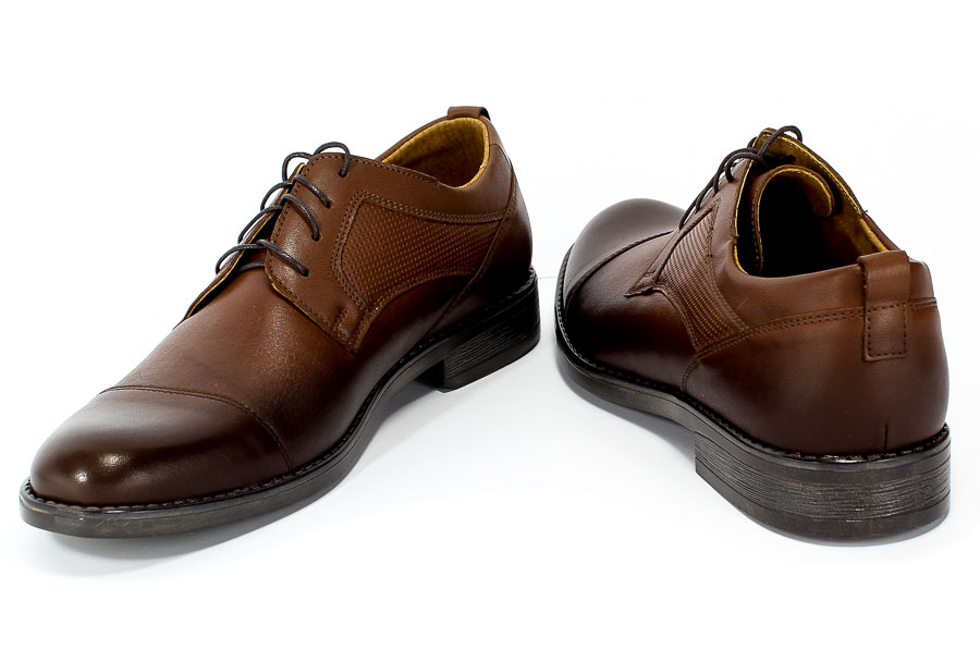 Półbuty Gregor 02064-Me-Bbuk-Ds Jasny Brąz