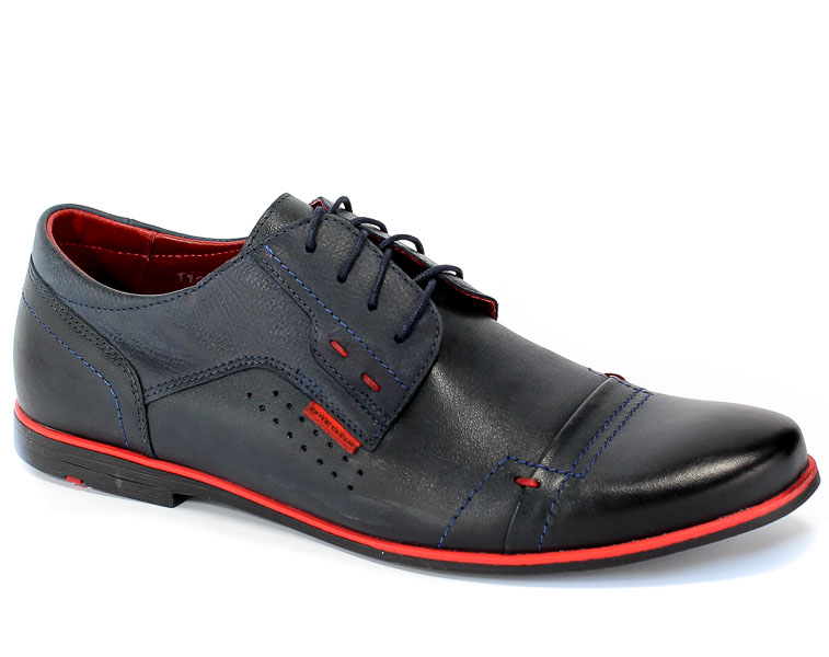 Półbuty Gregor 01581-Me-B740-K1590-Ds Granat