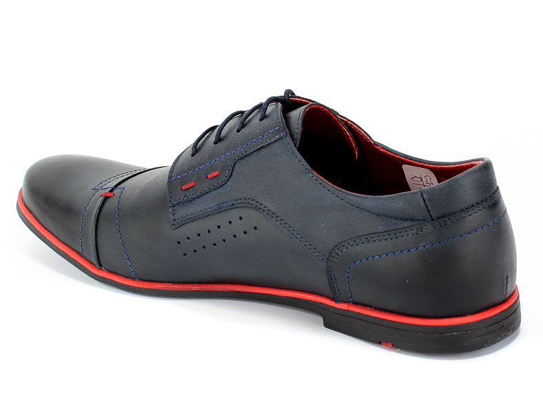 Półbuty Gregor 01581-Me-B740-K1590-Ds Granat