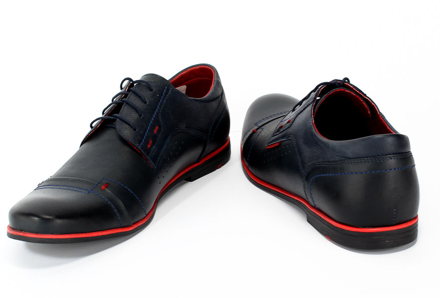 Półbuty Gregor 01581-Me-B740-K1590-Ds Granat