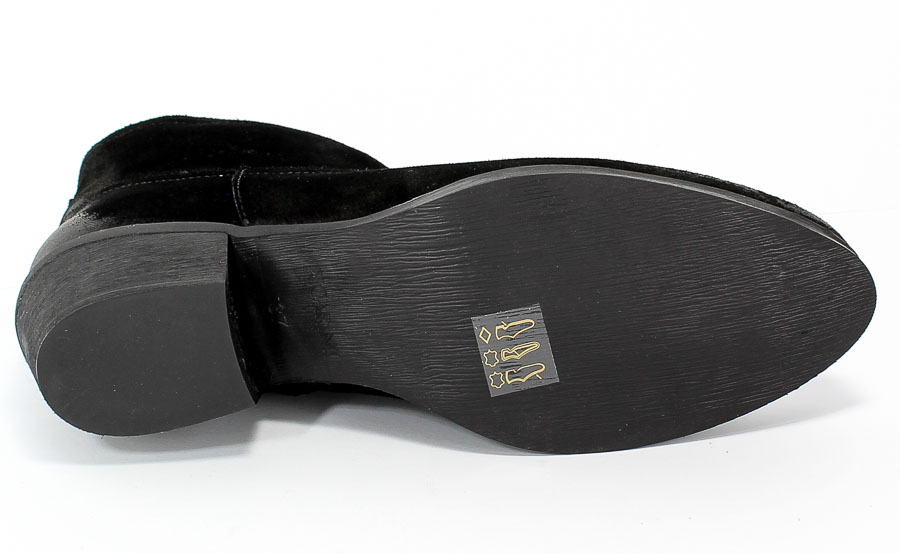 Botki Carinii B5159-H20-000-000-D56 Czarny