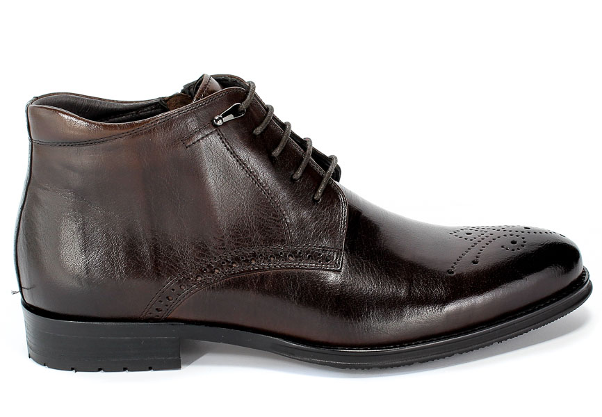 Trzewiki Brooman John Doubare 992B-716G132-R Coffee Brązowy