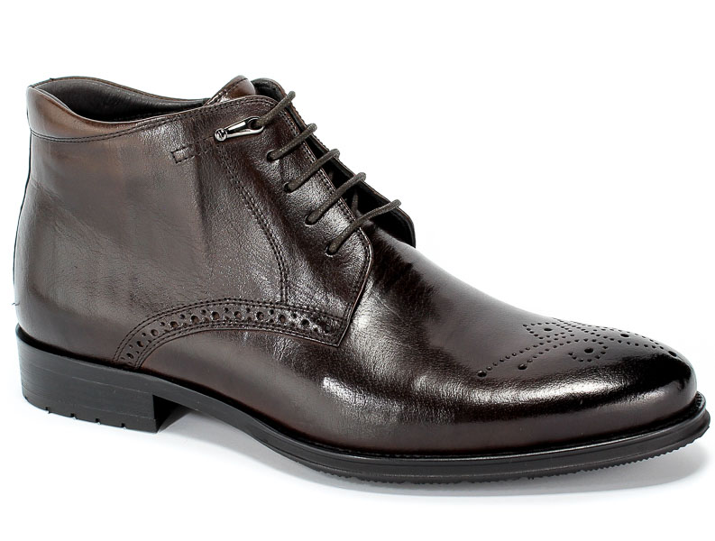 Trzewiki Brooman John Doubare 992B-716G132-R Coffee Brązowy