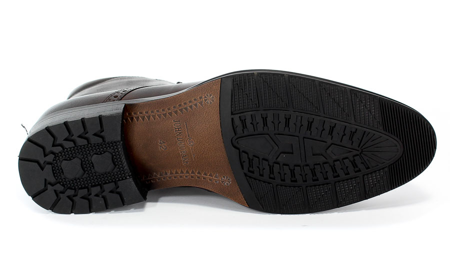 Trzewiki Brooman John Doubare 992B-716G132-R Coffee Brązowy