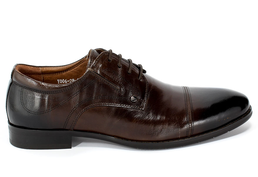 Półbuty Brooman Y006-28-A15 Brown Brązowy