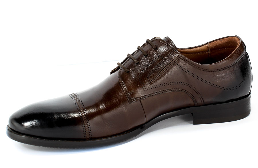 Półbuty Brooman Y006-28-A15 Brown Brązowy