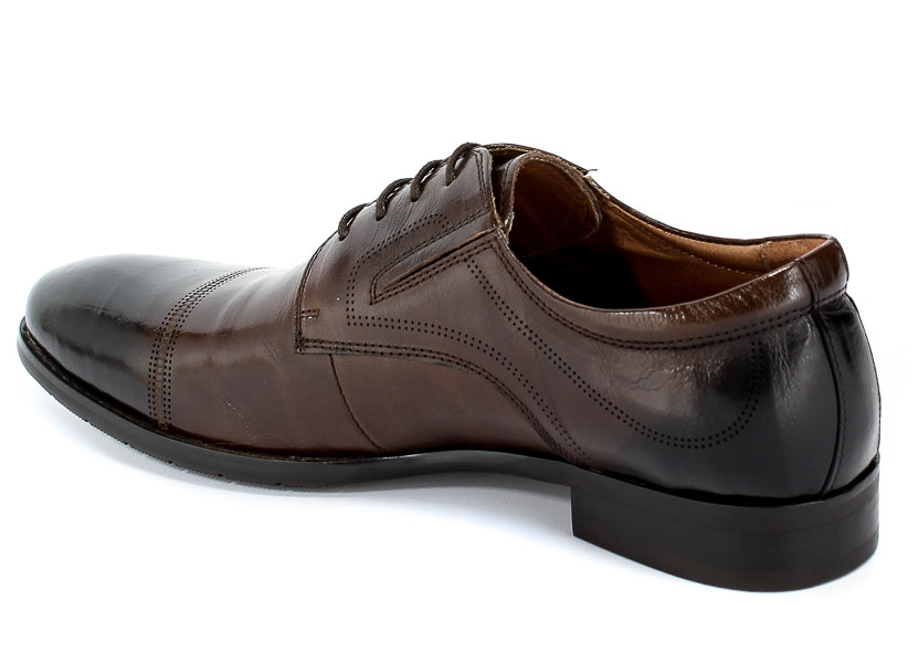 Półbuty Brooman Y006-28-A15 Brown Brązowy