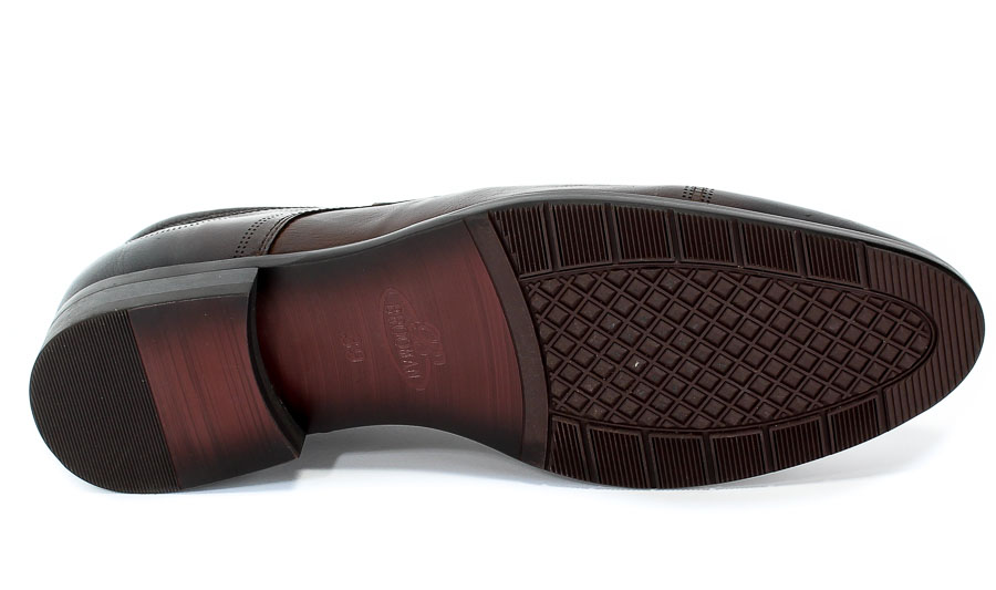 Półbuty Brooman Y006-28-A15 Brown Brązowy
