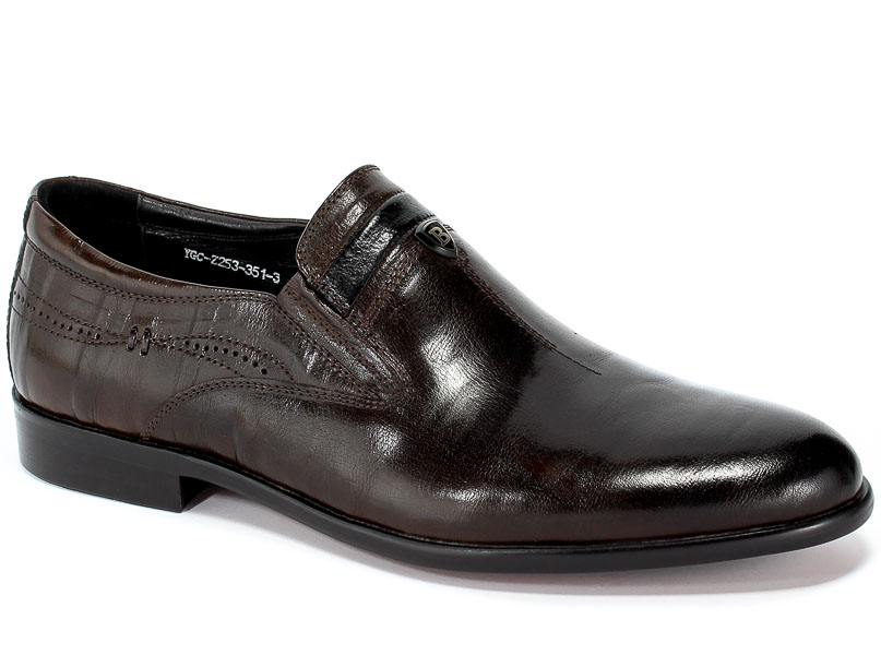 Półbuty Brooman John Doubare YGC-Z253-351-3 Brown Brązowy