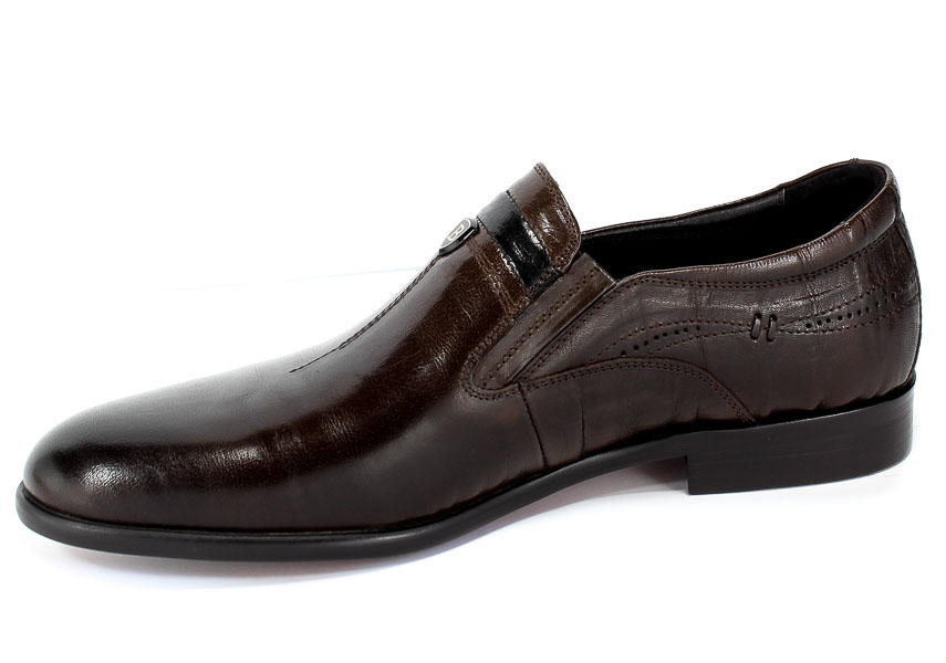 Półbuty Brooman John Doubare YGC-Z253-351-3 Brown Brązowy