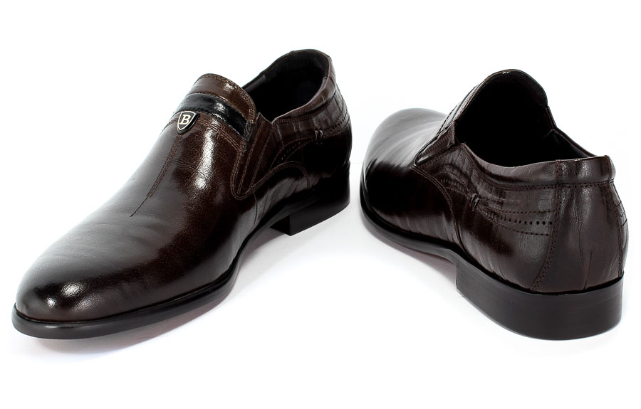 Półbuty Brooman John Doubare YGC-Z253-351-3 Brown Brązowy