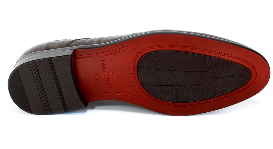 Półbuty Brooman John Doubare YGC-Z253-351-3 Brown Brązowy