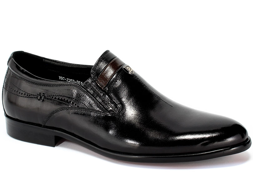 Półbuty Brooman John Doubare YGC-Z253-351-1 Black Czarny