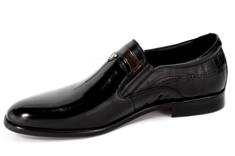 Półbuty Brooman John Doubare YGC-Z253-351-1 Black Czarny