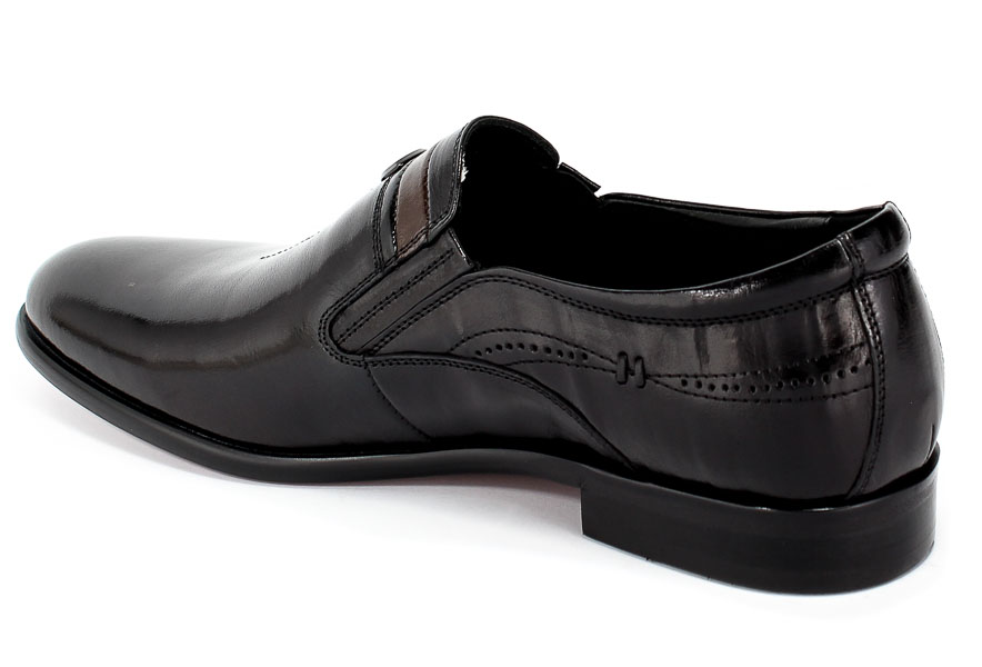 Półbuty Brooman John Doubare YGC-Z253-351-1 Black Czarny