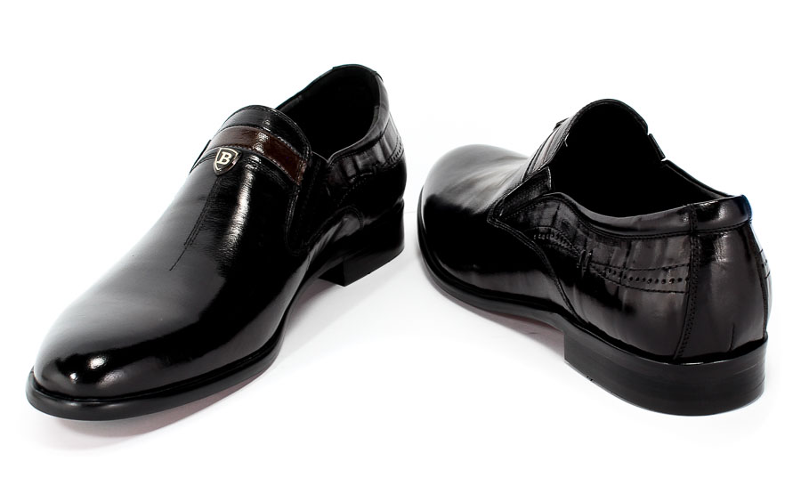Półbuty Brooman John Doubare YGC-Z253-351-1 Black Czarny
