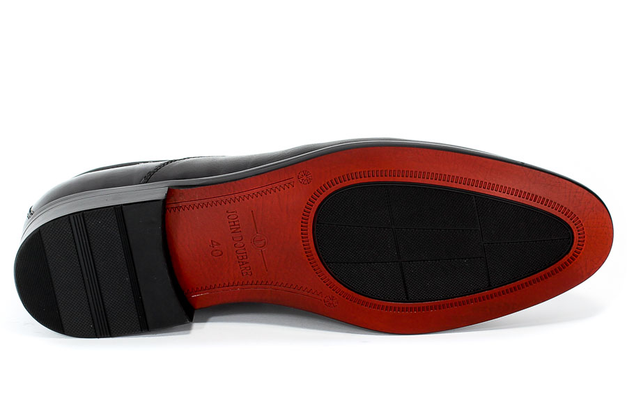 Półbuty Brooman John Doubare YGC-Z253-351-1 Black Czarny