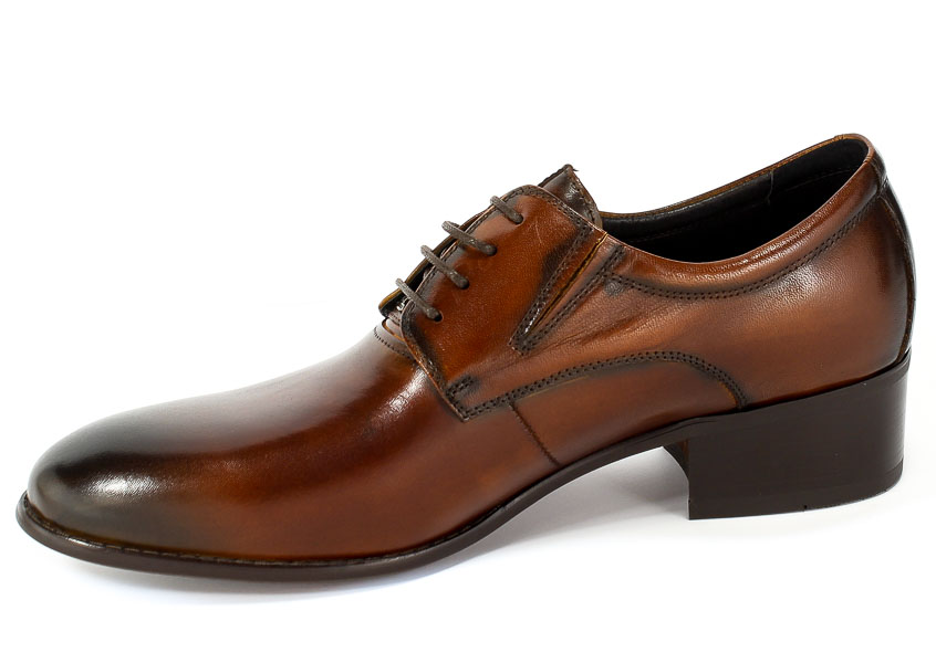 Półbuty Brooman John Doubare YGC-Z197-322-2 Tan Brązowy