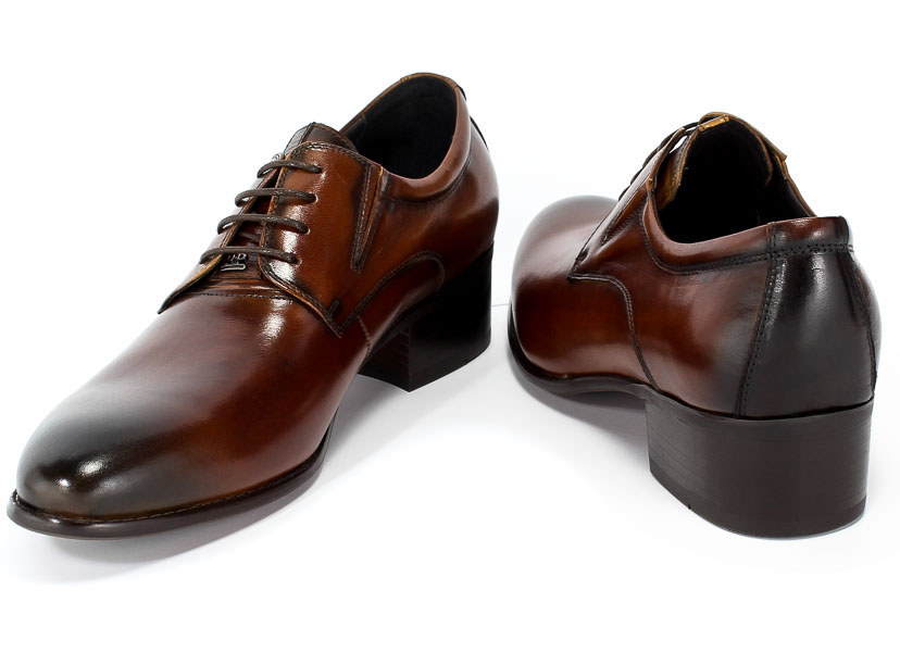 Półbuty Brooman John Doubare YGC-Z197-322-2 Tan Brązowy