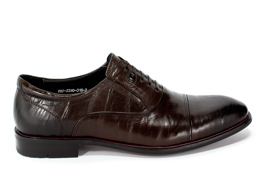 Półbuty Brooman John Doubare YGC-Z240-316-2 Brown Brązowy