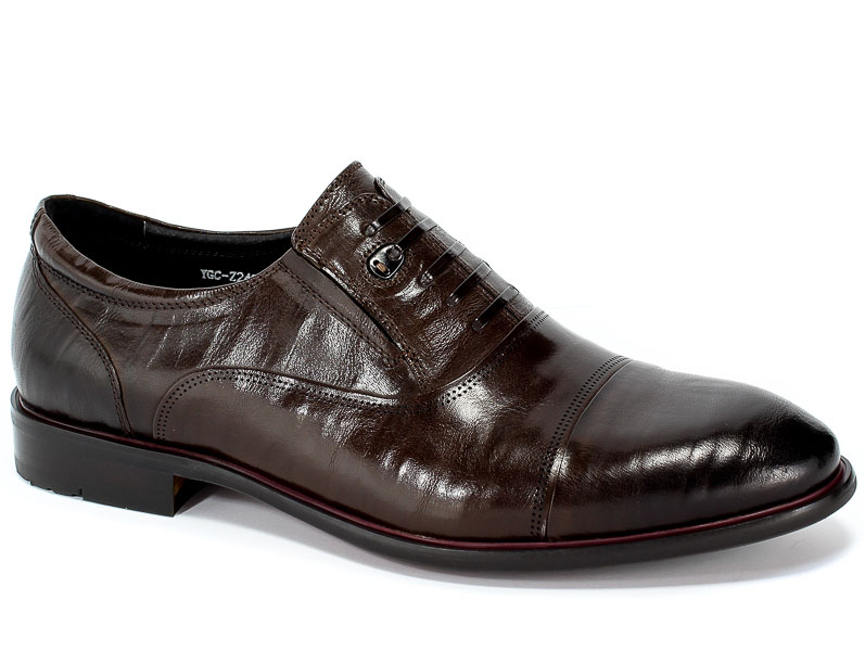 Półbuty Brooman John Doubare YGC-Z240-316-2 Brown Brązowy