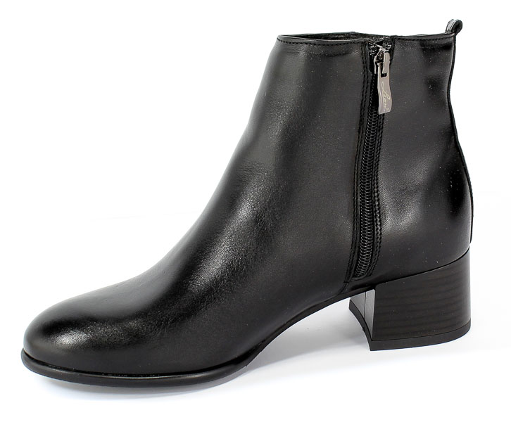 Botki Lemar 60254 M.Czarny Skóra