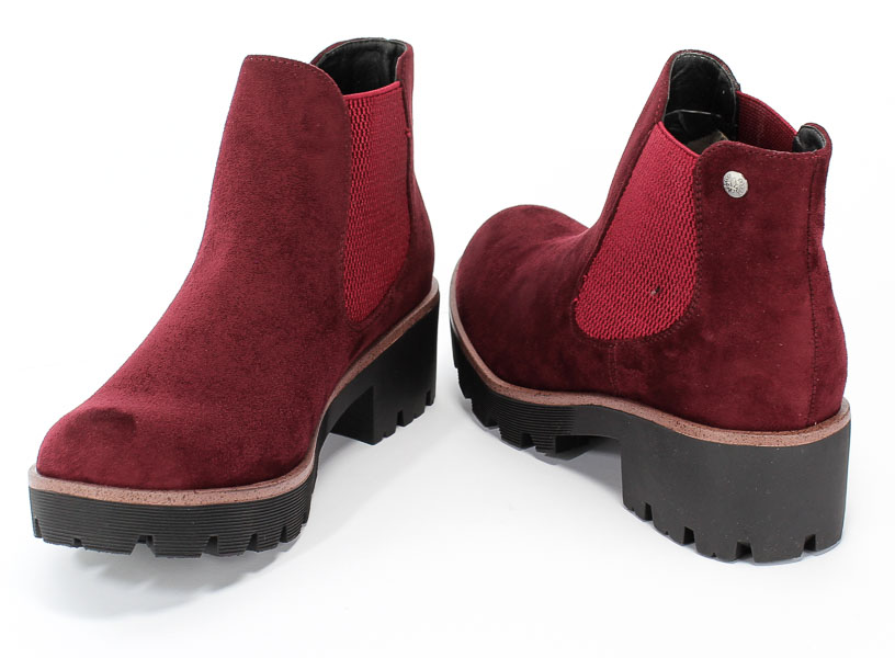 Botki Rieker 99284-35 Red Czerwony