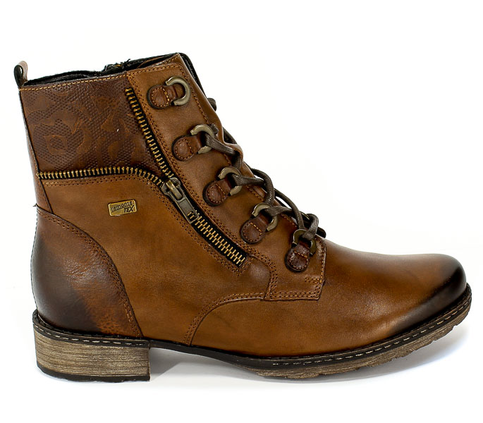 Trzewiki Remonte D4358-25 Brown Brązowy Skóra
