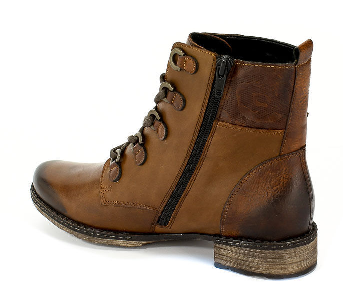 Trzewiki Remonte D4358-25 Brown Brązowy Skóra
