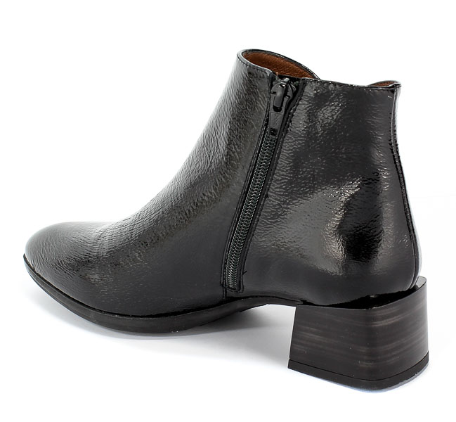 Botki Hispanitas Hi99512 Rio-I9-Black Czarny Skóra