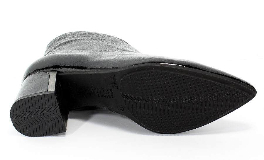Botki Hispanitas Hi99119 Rio-I9-Black Czarny Skóra
