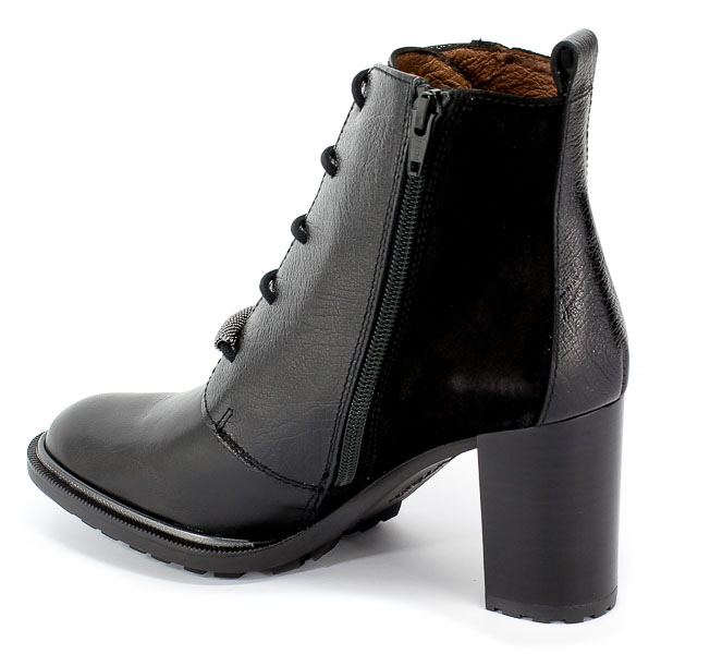 Botki Hispanitas Hi99136 Soho-I9 Bufalo-I9 Black Czarny Skóra