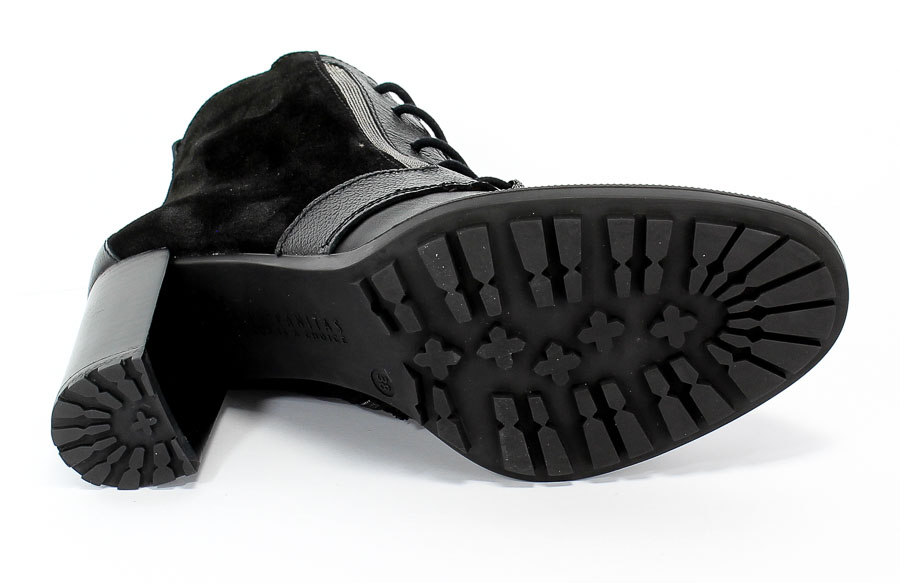 Botki Hispanitas Hi99136 Soho-I9 Bufalo-I9 Black Czarny Skóra