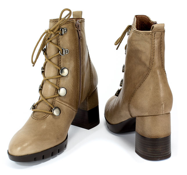 Botki Hispanitas Hi99310 Old Iron-I9 Tan Beżowy Skóra