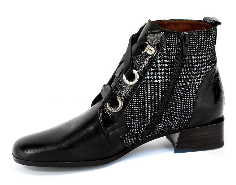 Botki Hispanitas Chi99278 Soho-I9 Rio-I9 Black Czarny Skóra