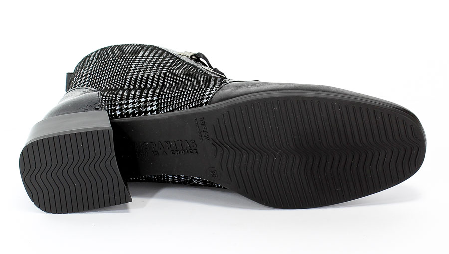 Botki Hispanitas Chi99278 Soho-I9 Rio-I9 Black Czarny Skóra