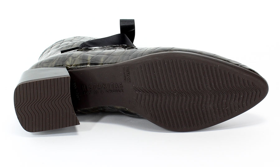 Botki Hispanitas Hi99276 Dakota-I9 Army Zielony Skóra