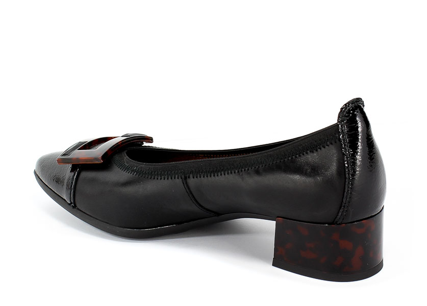 Czółenka Hispanitas Phi99356 Rio-I9 Soho-I9 Black Czarny Skóra