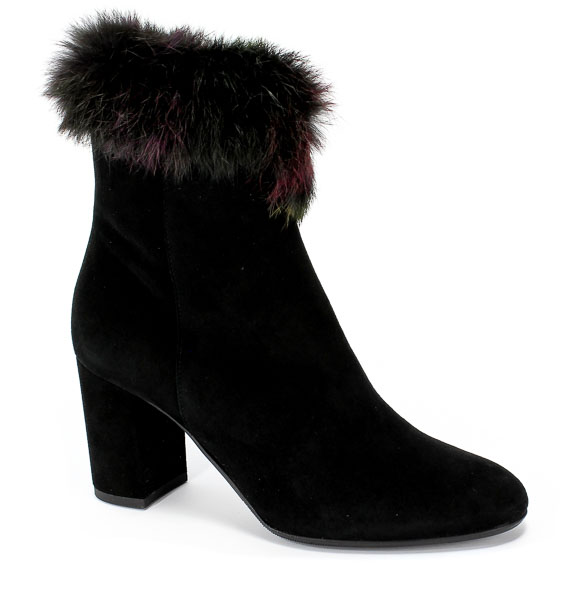 Botki Uncome 25058 Nero Czarny Skóra